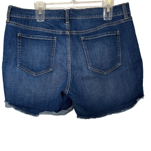 Old Navy Sweetheart Dark Blue Jean Shorts 14 - Picture 2 of 5